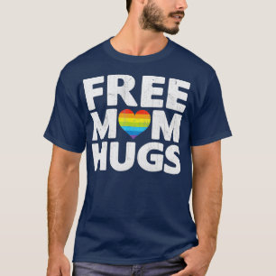 Camiseta Mãe Livre Abraça A Mãe Abraça O Orgulho gay Ra