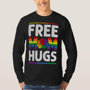 Camiseta Mãe Livre Abraça Gay Lgbt Mo Orgulho Girassol Colo
