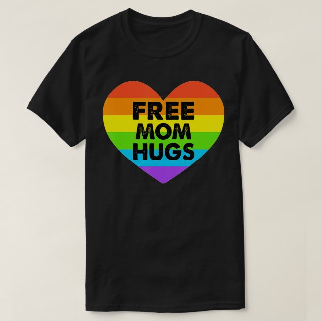 Camiseta Mãe Livre Abraça LGBT (Frente do Design)