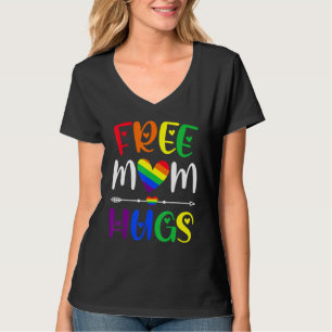 Camiseta Mãe Livre Abraça LGBT Orgulho LGBT LGBT Família LG
