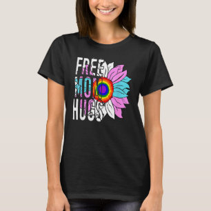 Camiseta Mãe Livre Abraça O Transsexo Transsexual Do Girass