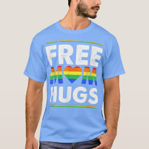 Camiseta Mãe Livre Abraça Paradas LGBT Gay do Orgulho Lésbi