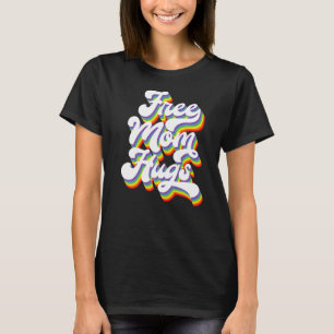 Camiseta Mãe Livre Orgulho Lgbtq Ally Orgulho gay Parade Ra