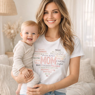 Camiseta Mãe mãe arte de coração
