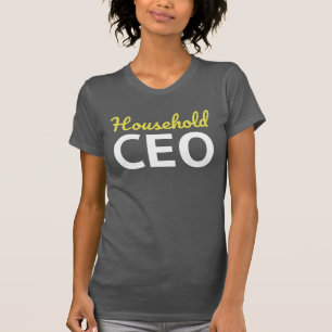 Camiseta Mãe Mãe Citação Dotada Dotada Chefe de Gabinete