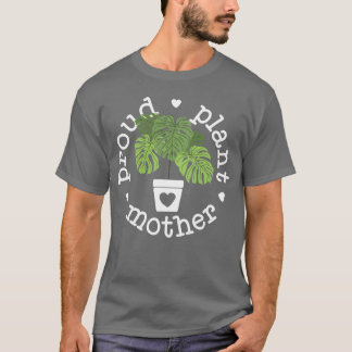Camiseta Mãe-Mãe-Mãe Planta Orgulhosa Dão De Fábrica Para M