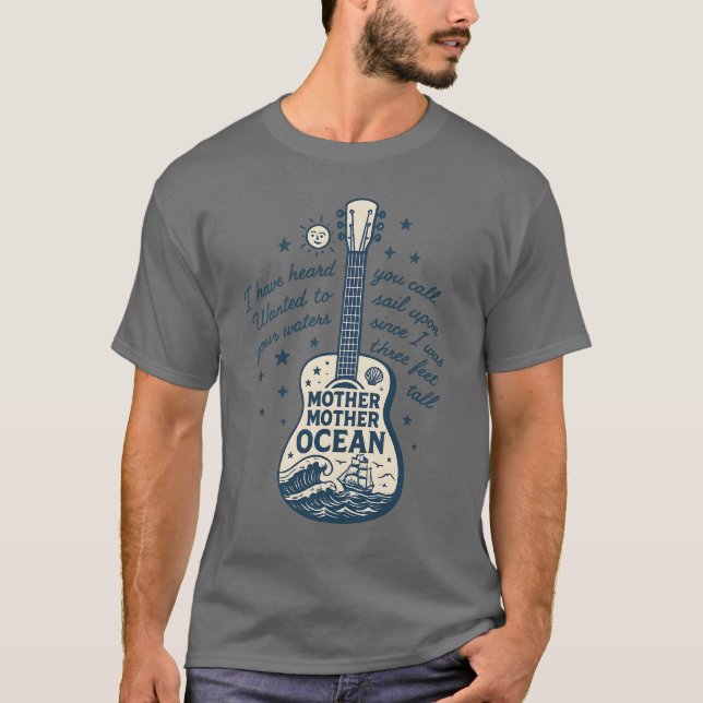 CAMISETA MÃE MÃE OCEAN (Frente)
