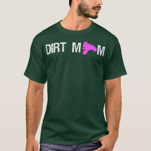 Camiseta Mãe Mãe Quad Bike Rider Mãe Dia de as mães