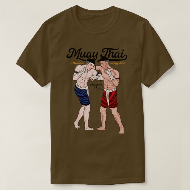 Camiseta Mae Mai Muay Thai 4 (Frente do Design)