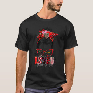 Camiseta Mãe Mais Amada Na Lei Leopard Mensagem Mães Armada