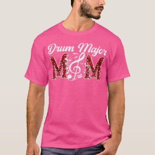 Camiseta Mãe Major da Banda Mãe Leopardo de uma Mãe de Majo