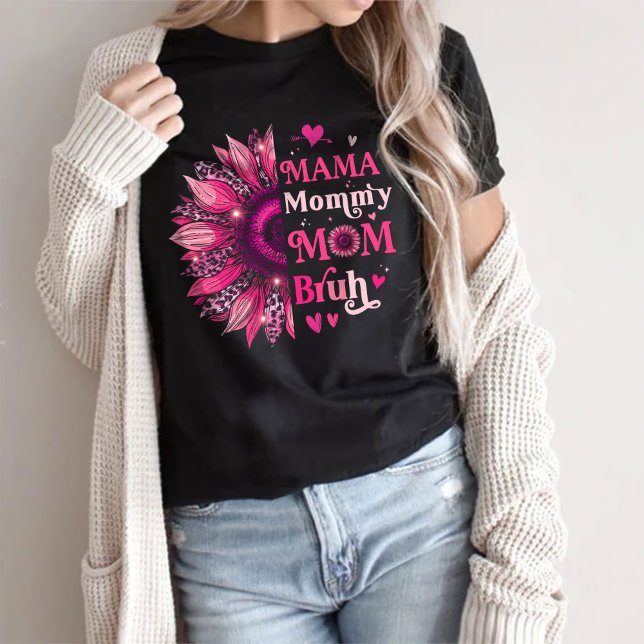 Camiseta Mãe Mamãe Bruh, Mamãe Slang Gift (Criador carregado)