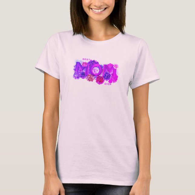 Camiseta Mãe Mamãe Dia das Mães (Frente)