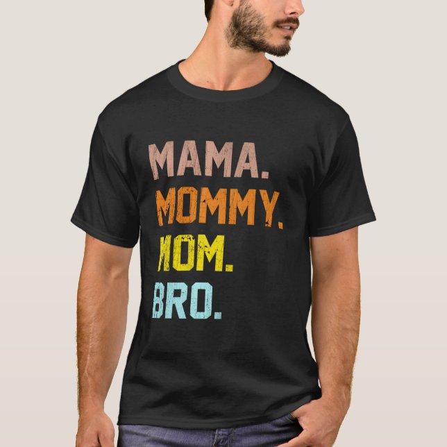 Camiseta Mãe Mamãe Mãe Dia de as mães (Frente)