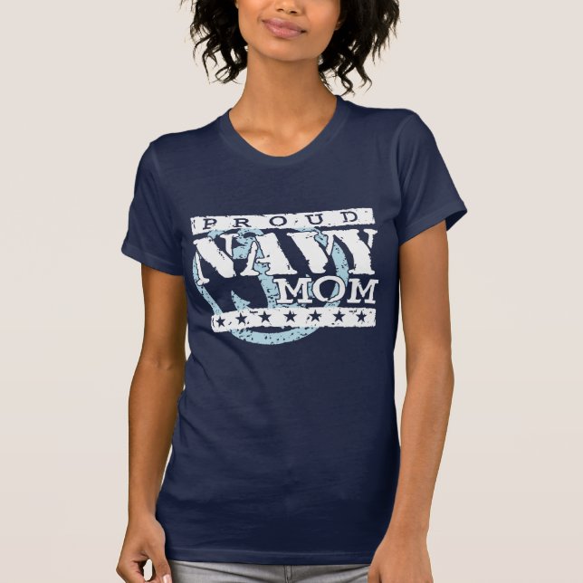 Camiseta Mãe Marinho orgulhosa (Frente)