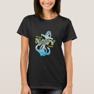 Camiseta Mãe Marinho orgulhosa