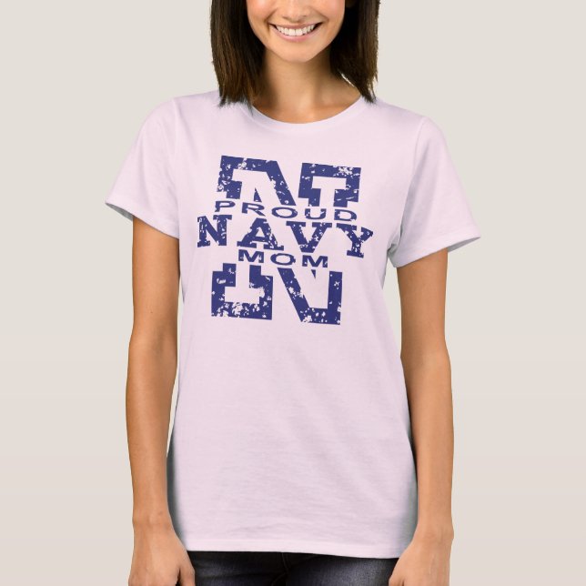 Camiseta Mãe Marinho orgulhosa (Frente)