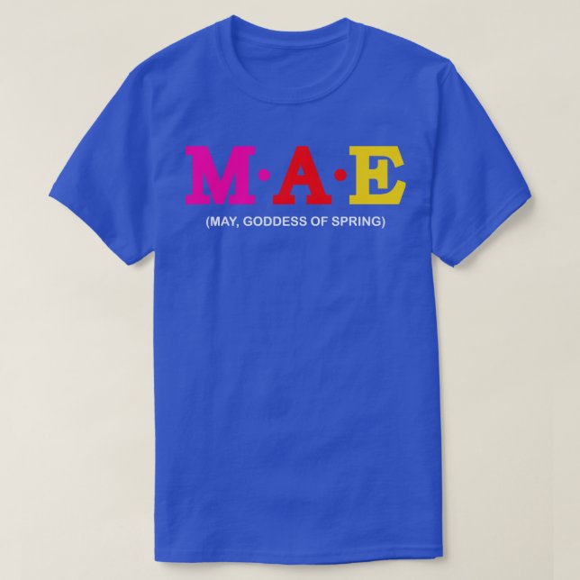 Camiseta Mae May Deusa of Primavera (Frente do Design)