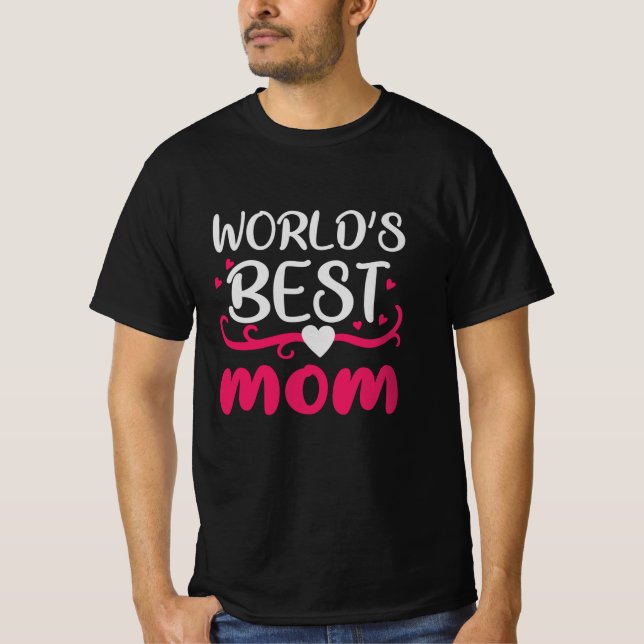 Camiseta Mãe - Melhor Mãe do Mundo (Frente)