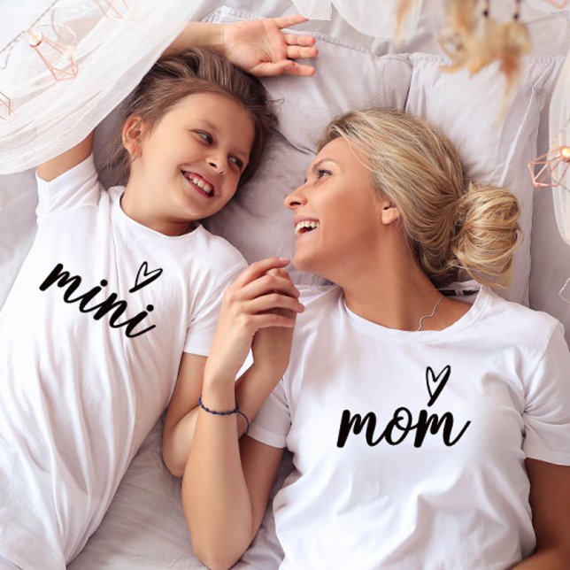 Camiseta Mãe Moderna script Dia das Mães  (Criador carregado)
