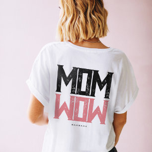 Camiseta Mãe Moderna Solteiro Mãe Forte Mãe Mulheres Fortes