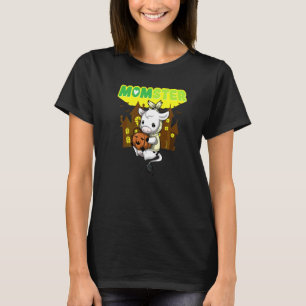 Camiseta Mãe Monstro Assustadora Dia das Bruxas Mamãe Sinis
