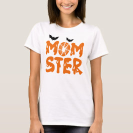 Camiseta Mãe Monstro de Halloween