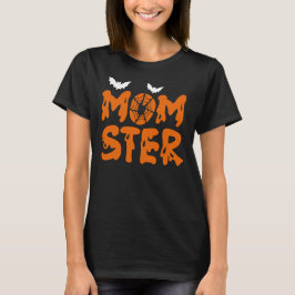 Camiseta Mãe Monstro do Halloween