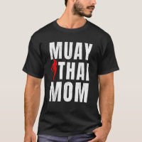 Mãe Muay Tailandesa Artista Marcial Combatendo Esp