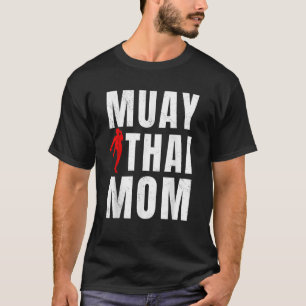 Camiseta Mãe Muay Tailandesa Artista Marcial Combatendo Esp