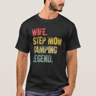 Camiseta Mãe Mulher Esposa Passear Mãe Blogar Legenda