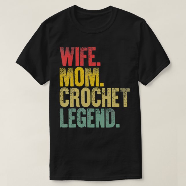 Camiseta Mãe Mulheres Engraçadas Esposa do Presente Mãe Cro (Frente do Design)