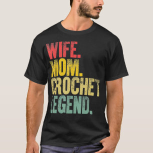 Camiseta Mãe Mulheres Engraçadas Esposa do Presente Mãe Cro