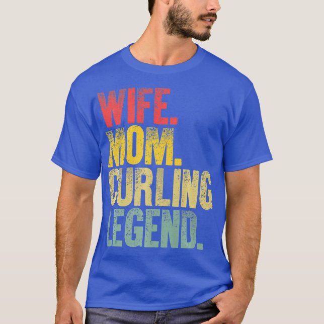 Camiseta Mãe Mulheres Engraçadas Esposa Presente Mãe Legend (Frente)