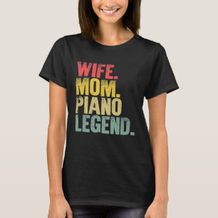 Camiseta Mãe Mulheres Engraçadas Esposa Presente Mãe Legend