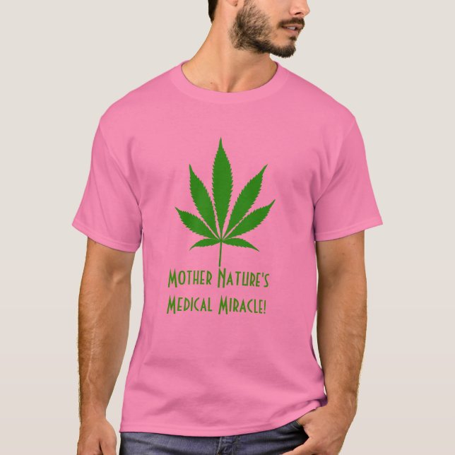 Camiseta Mãe Natureza W05… T-shirt do pote (Frente)