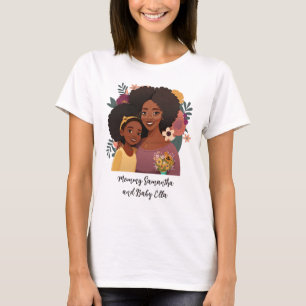Camiseta Mãe negra personalizada e filha (14)