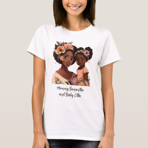 Camiseta Mãe negra personalizada e filha (16)