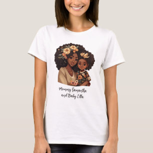 Camiseta Mãe negra personalizada e filha (19)