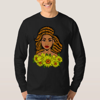 Camiseta Mãe Negra Professora Enfermeira Educada Sista Mela
