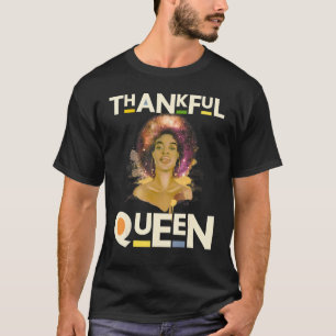 Camiseta Mãe negra Rainha negra Melanina Si