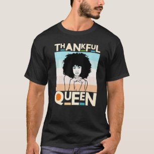 Camiseta Mãe negra Rainha negra Melanina Si