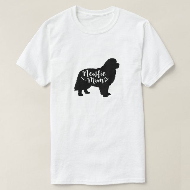 Camiseta Mãe Nova - Mãe de Terra Nova - Mães de Cachorro No (Frente do Design)
