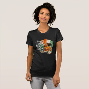 Camiseta Mãe Orgulhosa Aplaudindo Alto Adepta da Costa do M