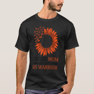 Camiseta Mãe Orgulhosa da Conscientização da ES de um Guerr