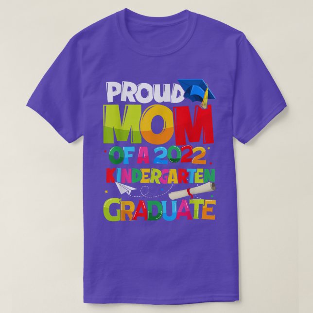 Camiseta Mãe Orgulhosa De Formando Da Grama 2022 (Frente do Design)