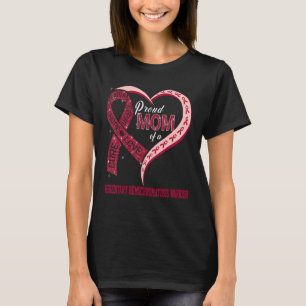 Camiseta Mãe Orgulhosa de Guerreiro com Hemocromatose Hered