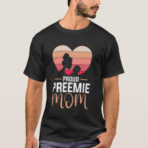 Camiseta Mãe Orgulhosa de Prematuro Presente de Mãe Lutador