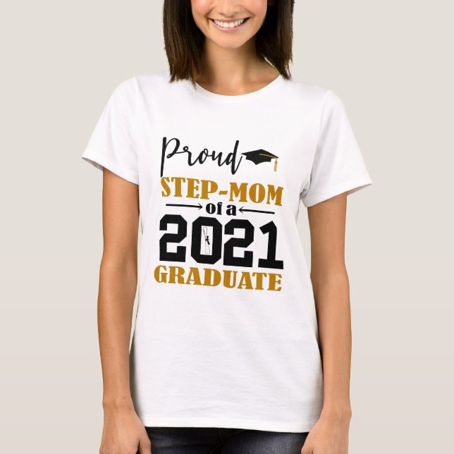 Camiseta Mãe Orgulhosa de um Formando 2021 (Frente)