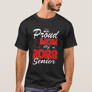Camiseta Mãe Orgulhosa De Um Formando De Cardíaco Mais velh